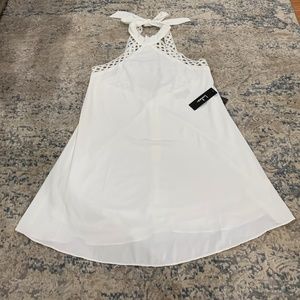 Lulu's White dress with liner
